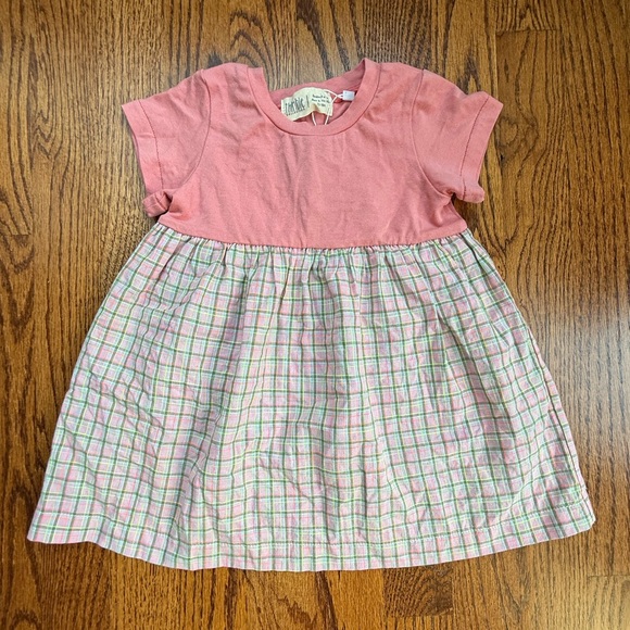 NEW Thimble Collection Playground Short Sleeve Dress 12-18 Months - Picture 1 of 9